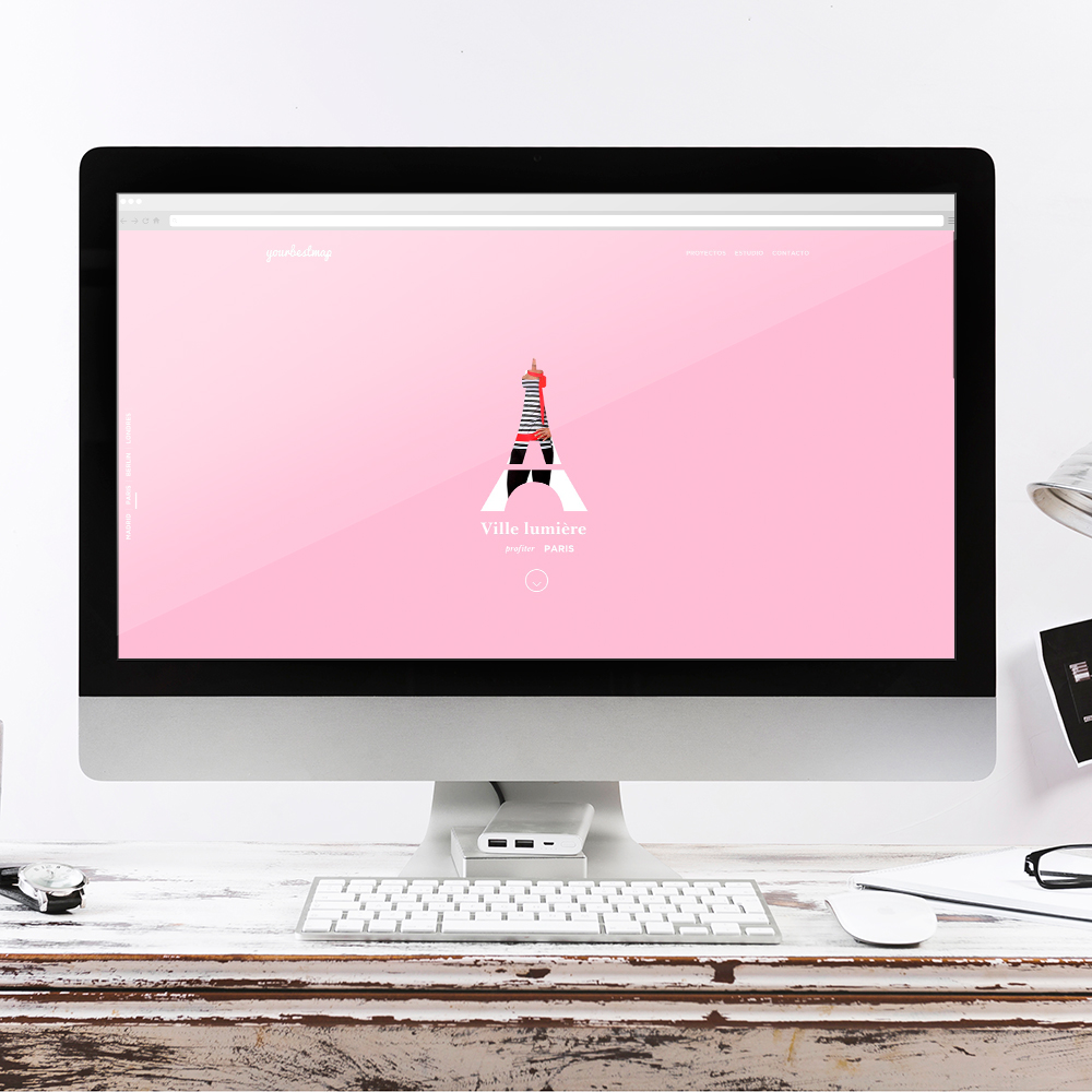 Empresa de diseño de guías de turismo. Hecha 100% en Wordpress